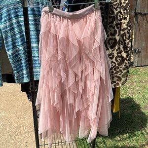 Blush skirt